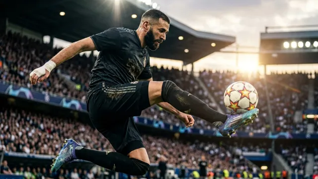 Karim Benzema, Football